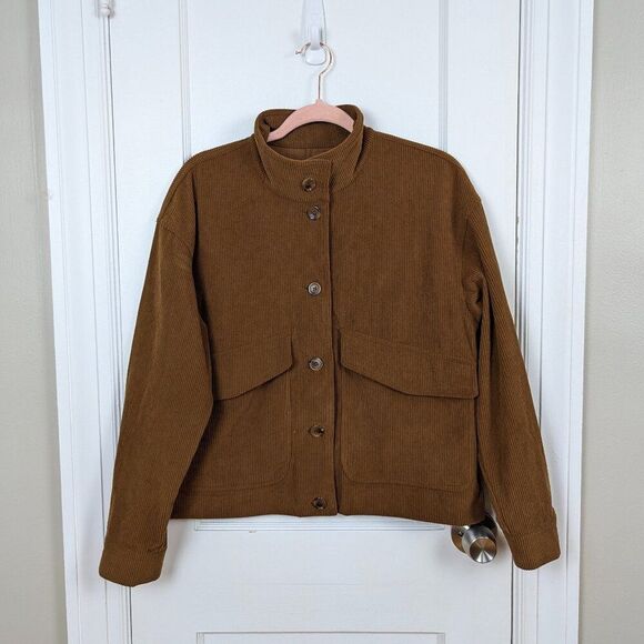 Avec Les Filles | Women’s Corduroy Button Up Jacket Size Small - Picture 1 of 7